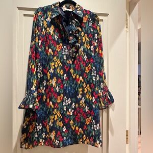 Tory Burch floral dress size 2